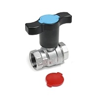 Кран шаровой Giacomini 1/2&quot; ВВ удлиненная ручка (бабочка) серия R851TH R851TX003