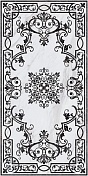 Керамогранит Kerama Marazzi Ковры SG591702R Монте Тиберио декорированный лаппатированный Ковер 119,5х238,5