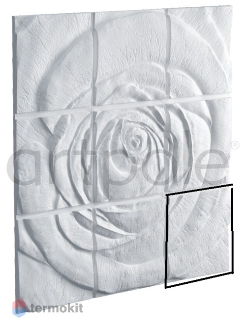 Гипсовая Панель Artpole Rose-9 М-0044-9 60x60