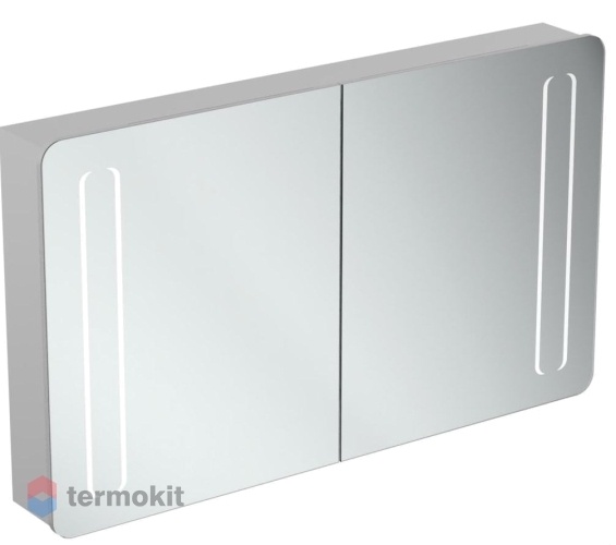 Зеркальный шкаф Ideal Standard MIRROR&LIGHT 123 подвесная Алюминий T3425AL