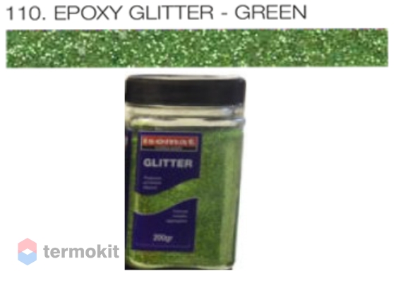 Затирка Isomat Glitter 110 Зеленый 200г
