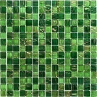 Стеклянная Мозаика Bonaparte Verde (20x20x4) 32,7x32,7
