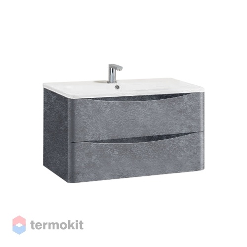Тумба под раковину Vincea Roberta 80 подвесная Stone VMC-1R800MS