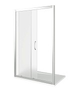 Душевая дверь Good Door LATTE 1300х1850 белый (матовое стекло) ЛА00024