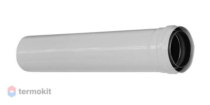 BAXI Труба эмалированная с внешней изоляцией DN 80 мм, длина 1000 мм