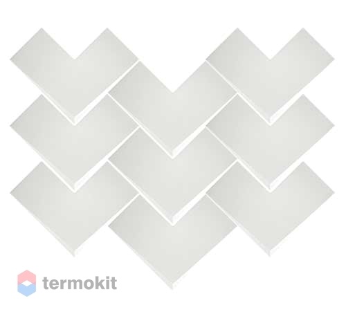 Керамическая плитка Wow Elle White Matt настенная 20x20