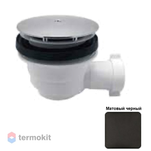 Сифон для душевого поддона Ceramica Althea черный матовый SCPD90C#09