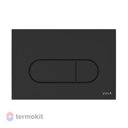 Клавиша смыва Vitra Root Round черный матовый 740-2211