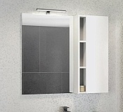 Зеркальный шкаф COMFORTY Милан-90 белый глянец 00004137130