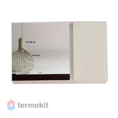 Зеркальный шкаф BelBagno LUCE 1000 Tortora Lucido