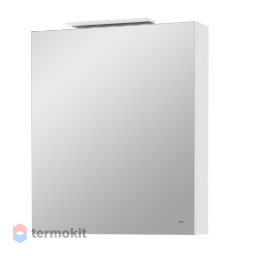 Зеркальный шкаф Roca Oleta 60 с подсветкой левый белый матовый 857645501