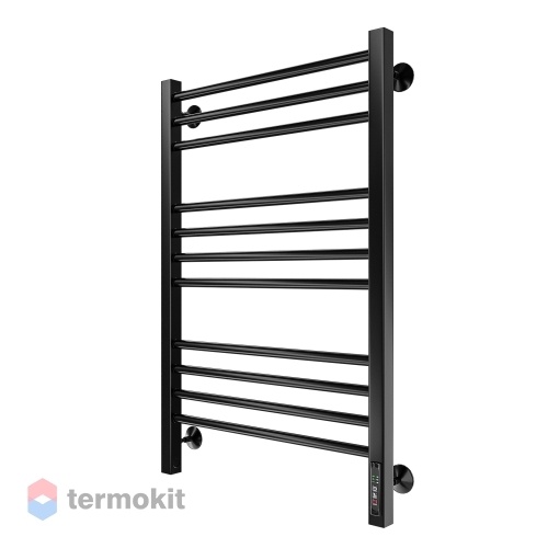 Электрический полотенцесушитель Royal Thermo Stato Black П11 500x800 встроен. диммер