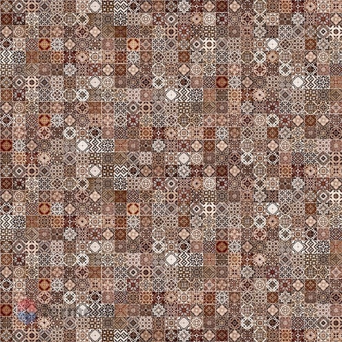 Керамогранит Cersanit Hammam глаз. коричневый (HA4R112D) 42x42