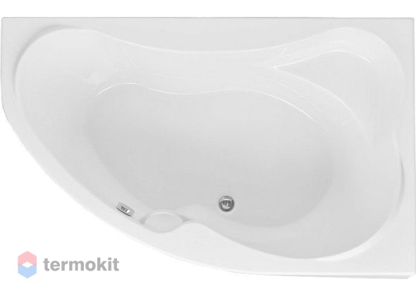 Акриловая ванна Aquanet Capri 1600x1000 правая с ручками 00203915