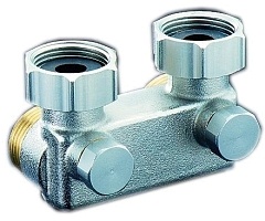 Oventrop Вентиль &quot;Multiflex V&quot; X-образный угловой 3/4 um 3/4 AG art 1016462