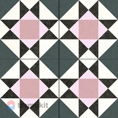 Керамогранит Navarti Penta Pink Pre.45x45