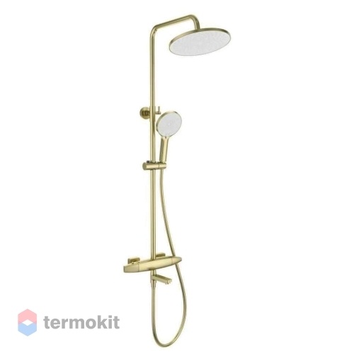 Душевая система с термостатом WONZON & WOGHAND Золото WW-B3035-A2-BG