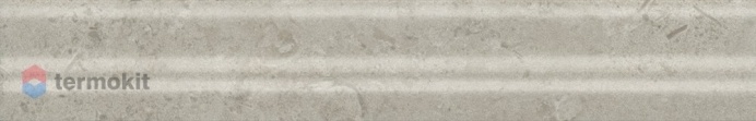 Керамическая плитка Kerama Marazzi Карму BLC023R Бордюр серый светлый матовый обрезной 5х30