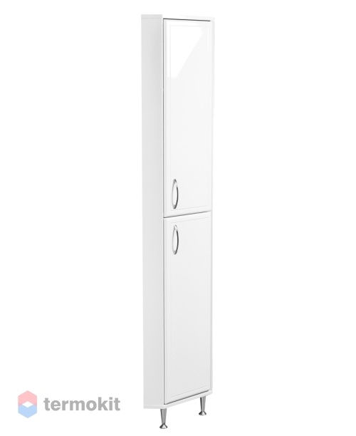 Шкаф-колонна Stella Polar Концепт 30 напольный угловой белый SP-00000147
