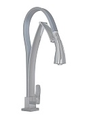 Смеситель для кухни Paini Hybrid сталь HKPA557TKKM