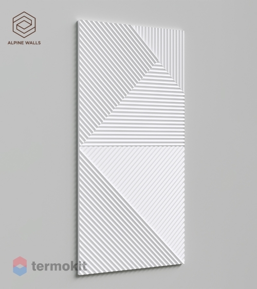 Декоративная панель Alpine Wall Geometrium ECOGR0209W