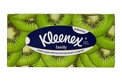 Салфетки косметические Kleenex Family 2-слойные 150 шт