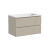 Тумба под раковину SANCOS SNOB T 80 подвесная beige soft SNT80CE