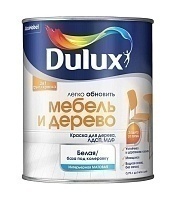 Dulux Мебель и дерево матовая, Эмаль на водной основе, база BW 0,75л