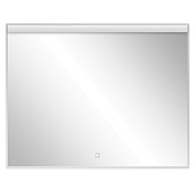 Зеркало BelBagno UNO 90 в алюминиевой раме с подсветкой с сенсорным выкл. SPC-UNO-900-800-TCH