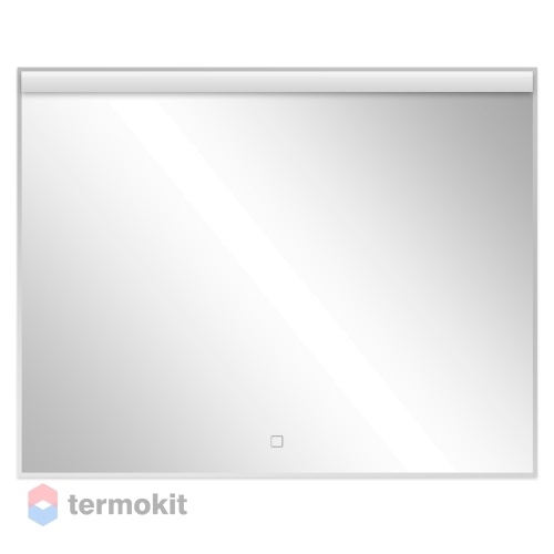 Зеркало BelBagno UNO 90 в алюминиевой раме с подсветкой с сенсорным выкл. SPC-UNO-900-800-TCH