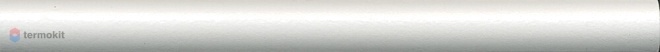 Керамическая плитка Kerama Marazzi Диагональ PFB007R карандаш белый обрезной бордюр 2x25