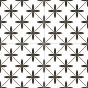 Керамическая плитка Dual Gres Chic Poole White напольная 45x45