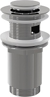 Донный клапан для раковины Alcaplast click/clack 5/4&quot; с малой заглушкой A391
