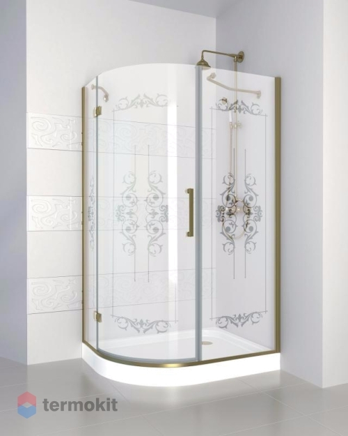 Душевой уголок CEZARES MAGIC-RH1-ROYAL PALACE 1950x900x1200 Хром