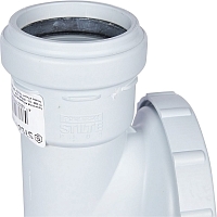 STOUT Ревизия с круглой крышкой канализационная бесшумная D 58