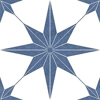 Керамогранит Codicer Stella Azul 25x25
