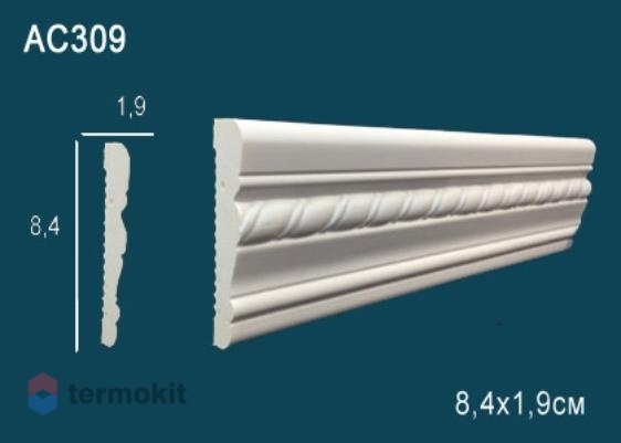 Молдинг Perfect с рисунком AC309