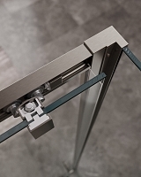 Душевой уголок Cezares Molveno 1950x1200x900 оружейная сталь MOLVENO-AH-11-120/90-C-GM-IV