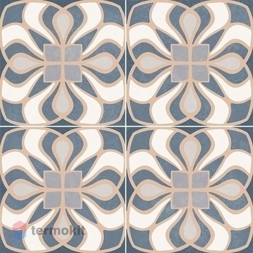 Керамическая плитка Dual Gres Epoque Blue напольная 45x45