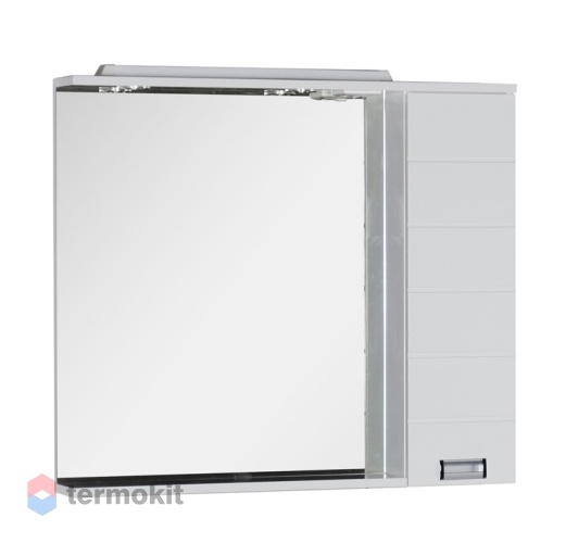 Зеркальный шкаф Aquanet Сити 100 белый 00170566
