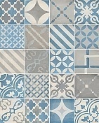 Керамогранит Atlas Concorde Venti Boost Blue Mix (A3OQ) 20x20