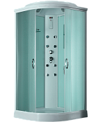 Душевая кабина TIMO ECO 90x90 (рифленое стекло) белый TE-0709