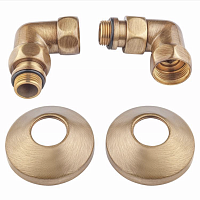 Водяной полотенцесушитель Secado Агата 4 500x1000 Бронза