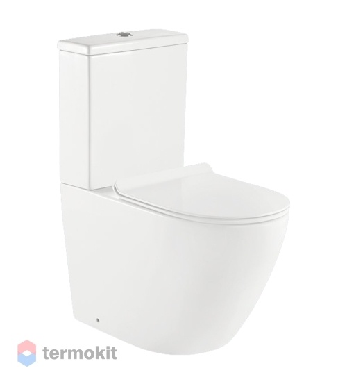Чаша унитаза напольного BelBagno SFERA-R без бачка и сиденья BB2141CPR