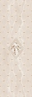 Керамическая плитка Eurotile Ceramica Diana 765 бантик декор 29,5x89,5