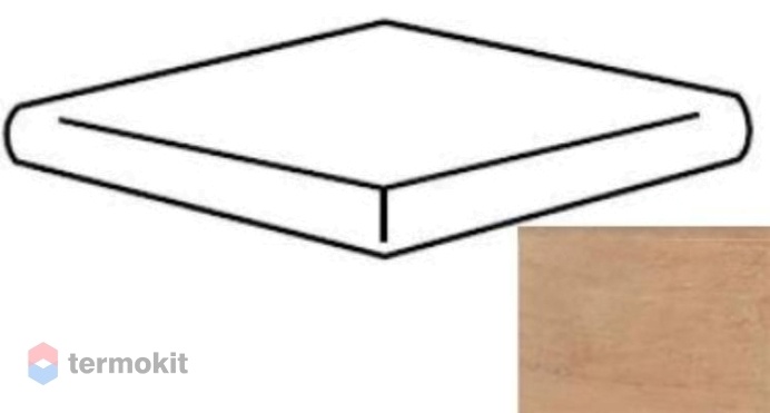 Ступень Natucer Ang Peld Curvo East угловая 33x33