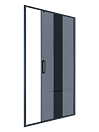 Душевая дверь ALEX BAITLER 1200х2000 черный (тонированное стекло) AB64B120