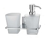 Держатель стакана и дозатора WasserKRAFT Leine K-5089