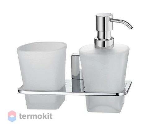 Держатель стакана и дозатора WasserKRAFT Leine K-5089