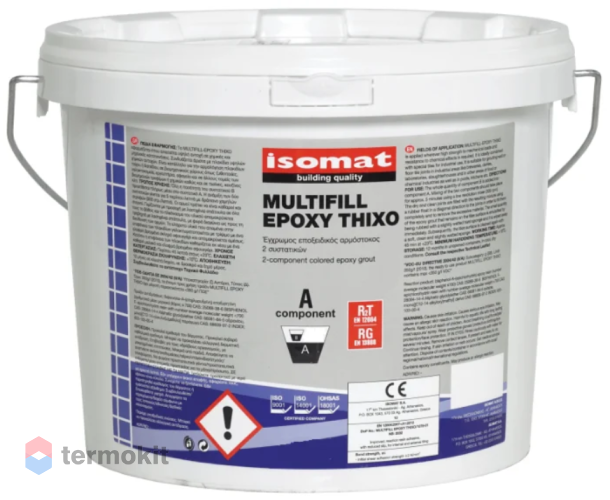 Затирка Isomat Multifill-Epoxy Thixo 46 Серовато-синий 3кг